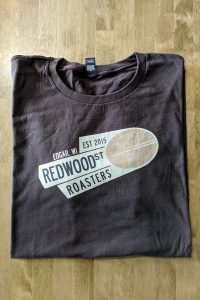 Redwood St Roasters T-Shirt - Brown